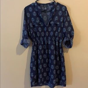 Nautical Navy Dress